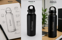 Proceso de fabricación a medida desde boceto inicial hasta producto terminado personalizado Proceso de fabricación a medida desde boceto inicial hasta producto terminado personalizado