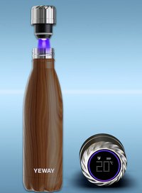 Botellas térmicas con luz UV para limpiar y desinfectar Botellas térmicas con luz UV para limpiar y desinfectar