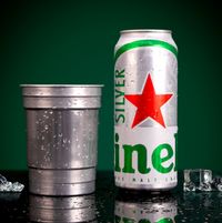 Vasos de aluminio personalizados para eventos
