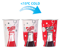 Vasos de aluminio personalizados con logotipo corporativo Vasos de aluminio personalizados con logotipo corporativo