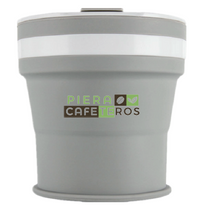 Vasos de silicona plegables para café